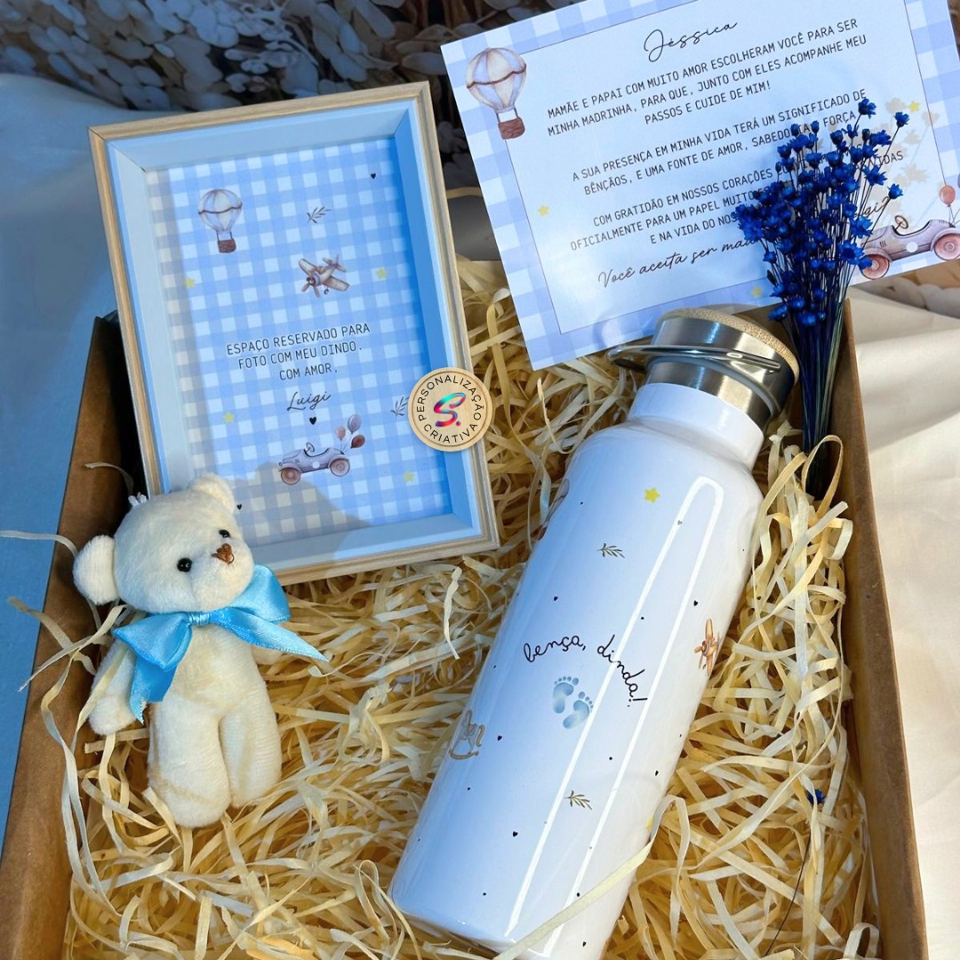 Kit Afeto Individual Garrafa Leiteirinha